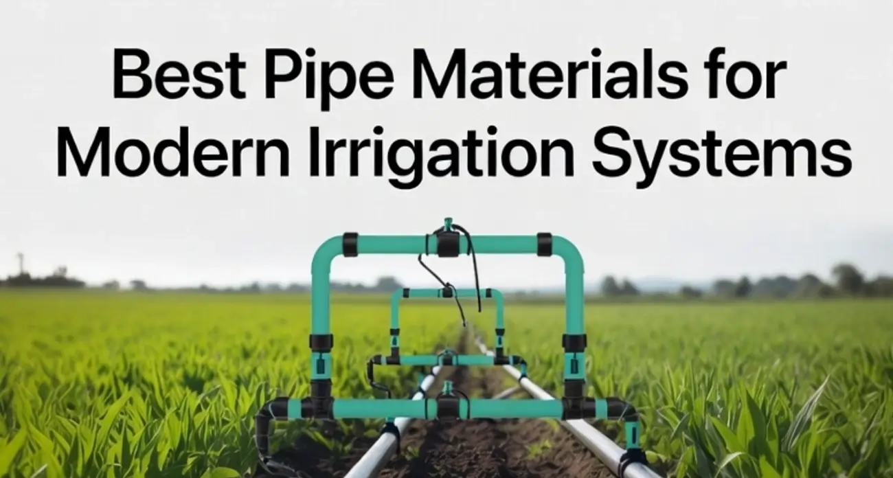 Modern Irrigation Pipes