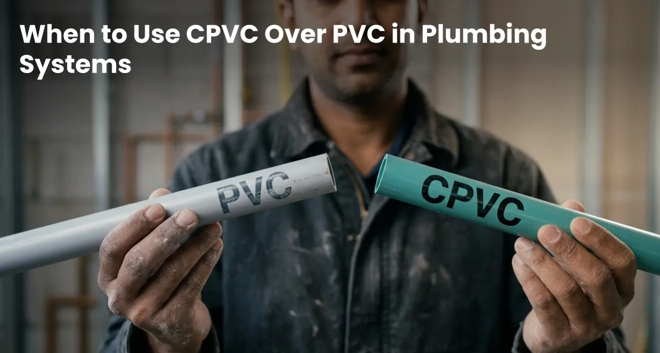 CPVC vs PVC Plumbing Systems