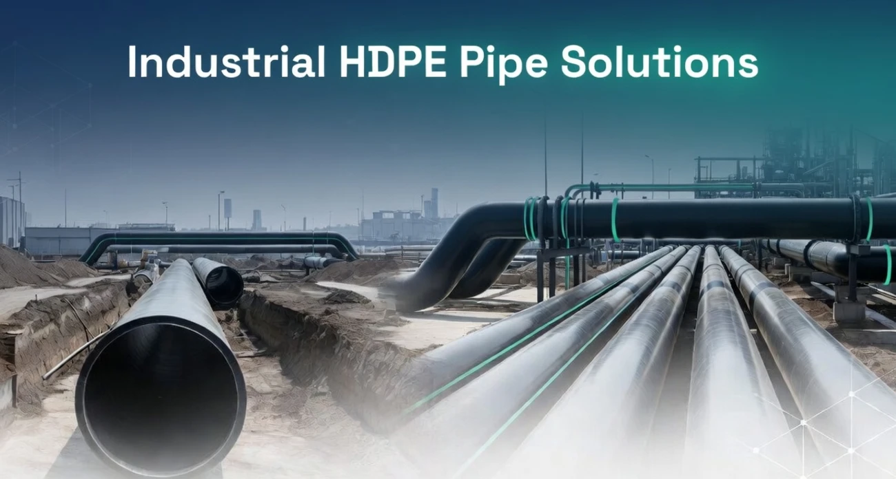 HDPE pipe for industrial infrastructure projects